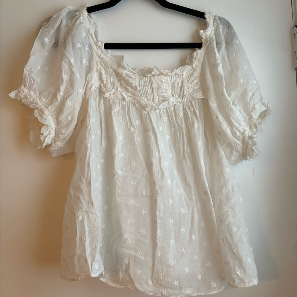 Doen White Women's Top
